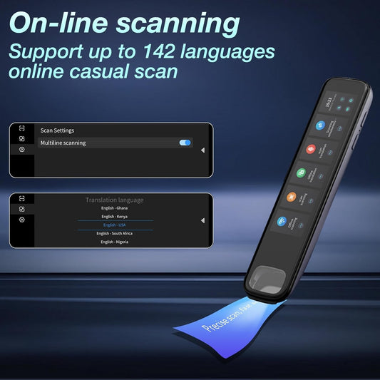Translation Pen 3.71" Scan Translation Pen for 142 Language Scanning Reading Pen