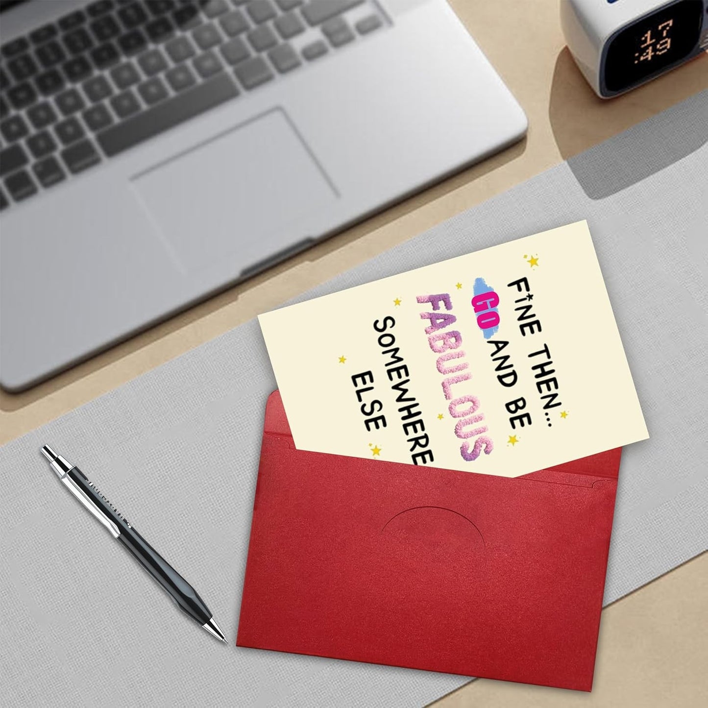 Funny Leaving Card for Coworkers, Humorous Farewell Cards for Coworkers Friend