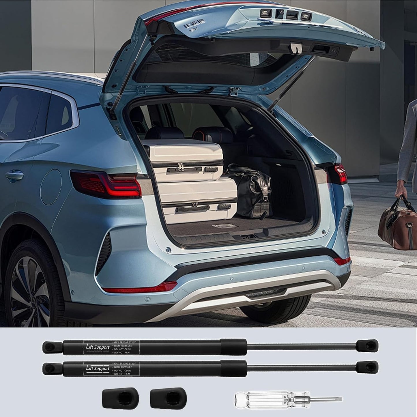 Rear Trunk Lift Supports for Ford Expedition 2003-2017 Tailgate Gas Shock Struts