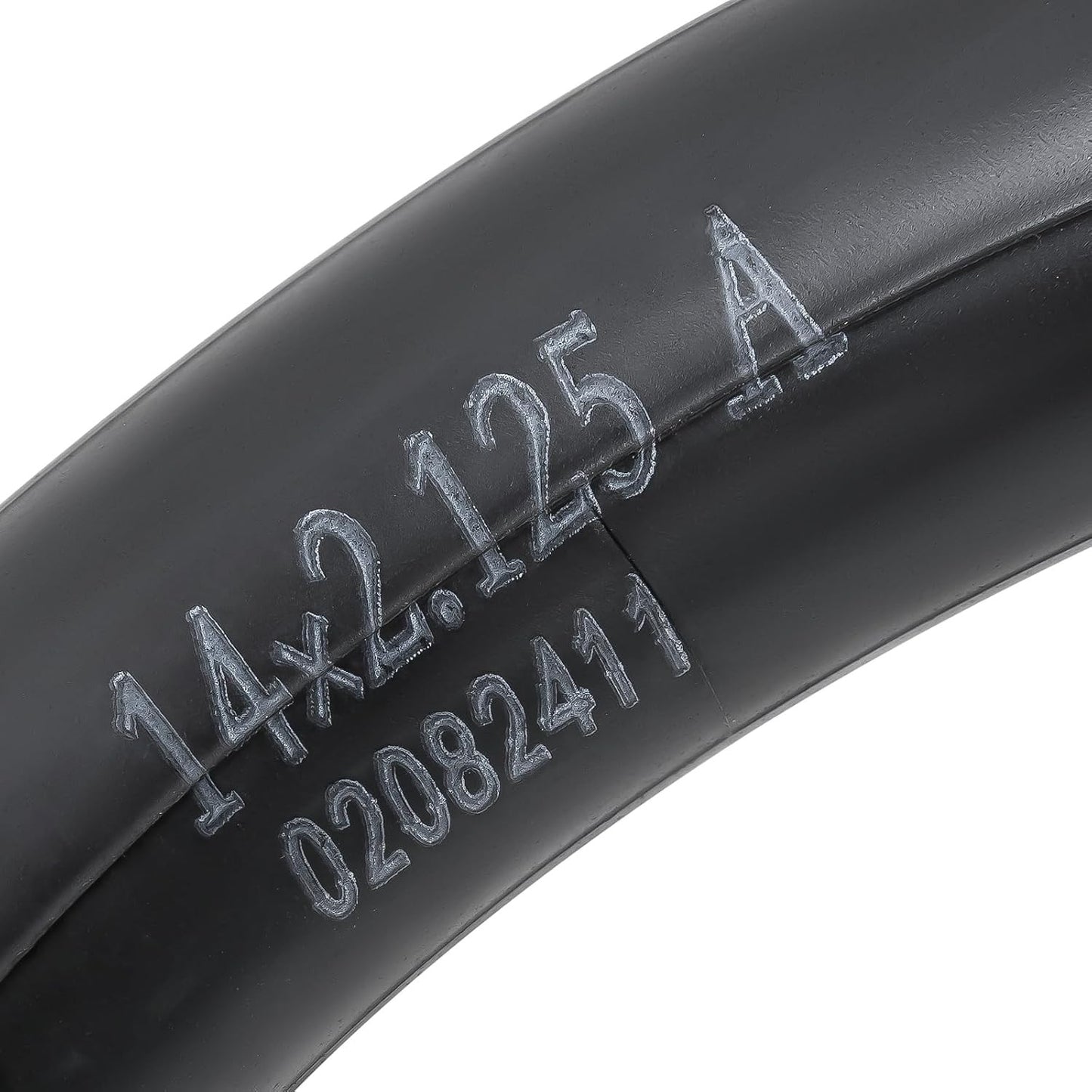 14x2.125 Butyl Bike Inner Tube 14 Inch Bike Tube with CR202 Bent Valve Stem 2Pcs