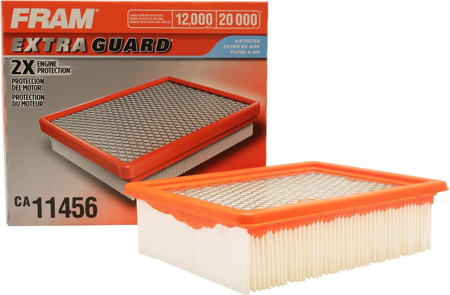 Extra Guard CA11456 Replacement Engine Air Filter Select Ford Transit Connect