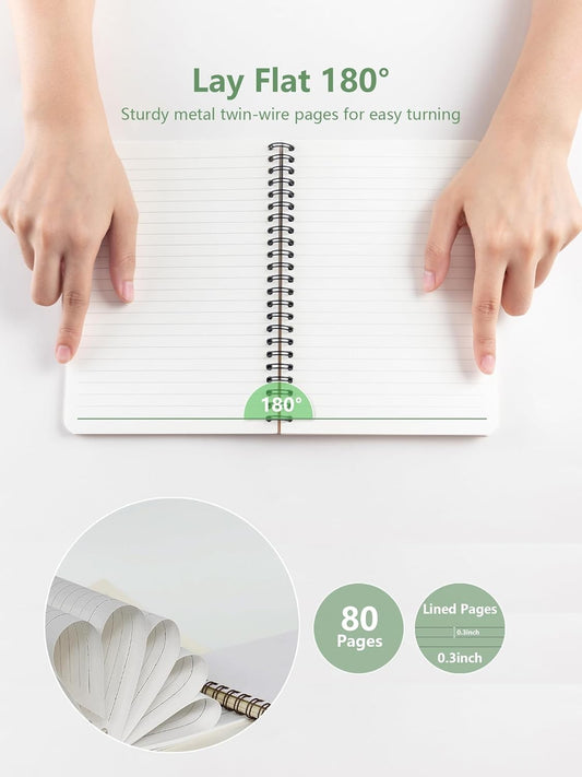 Vintage Floral Cowgirl Christian Spiral Notebook, Esther 4:14 Bible, 5.5x8.3
