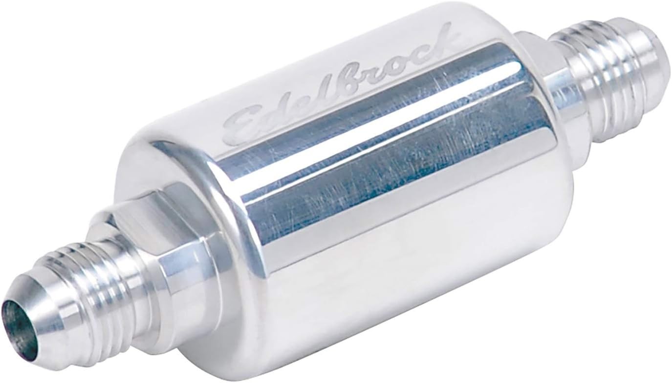 650140 Polished Aluminum Competition Fuel Filter