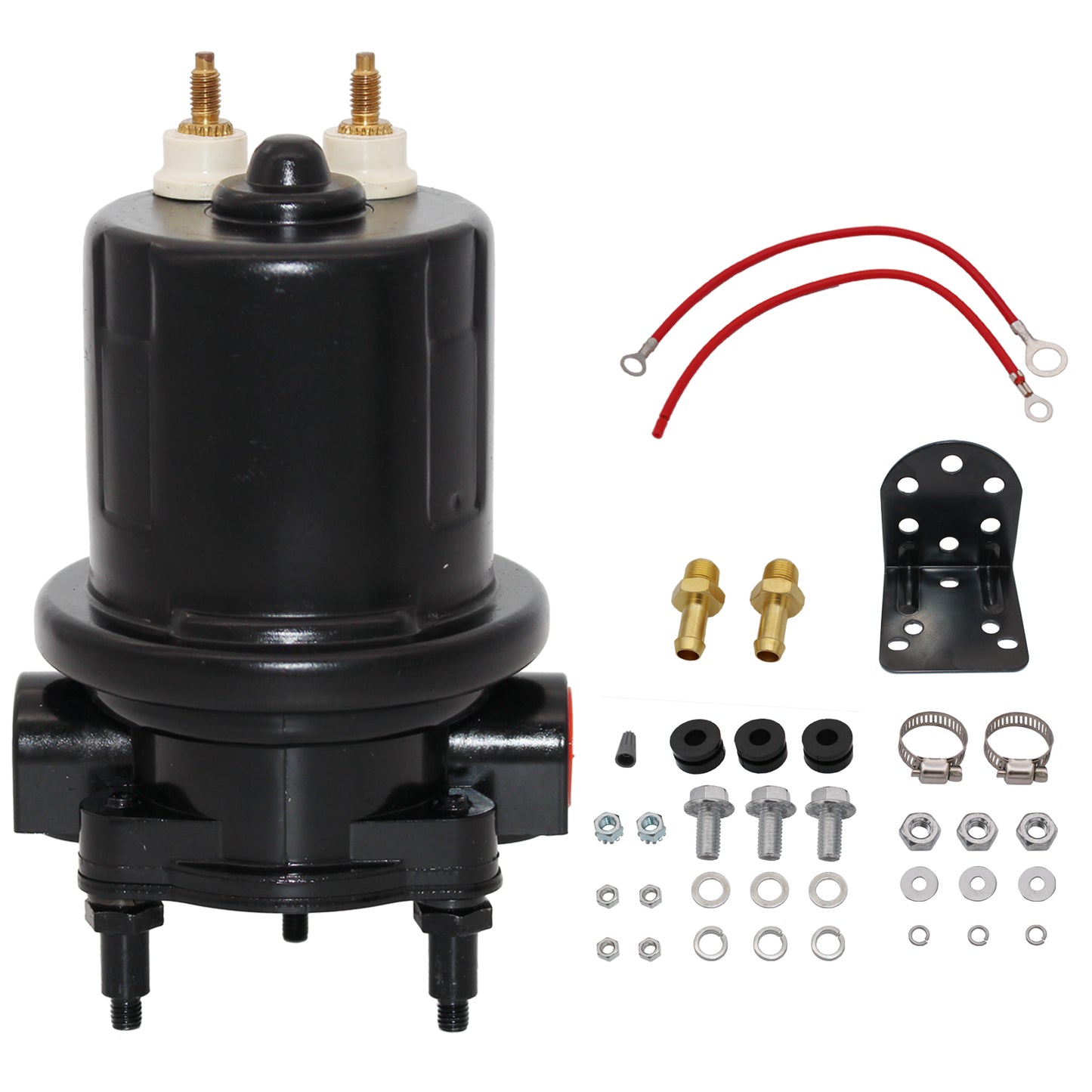 Universal Rotary Vane Electric Fuel Pump 100 GPH 18 PSI P4601HP 3/8" NPT Threads