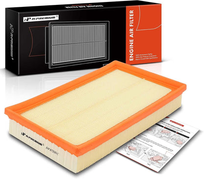 Engine Air Filter with Jaguar XJ8, XJR, Vanden Plas 1998-2003, XK8 1997-2006