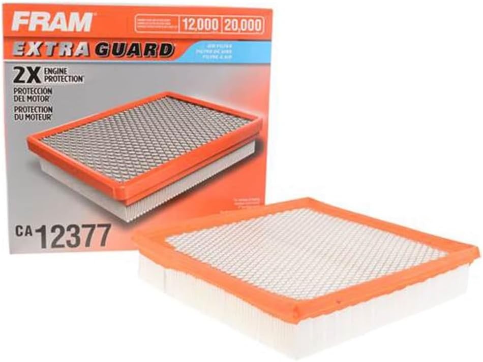 Extra Guard CA12377 Replacement Engine Air Filter for Select Toyota and Lexus