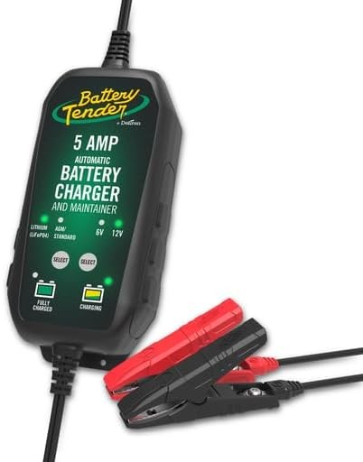 5 AMP 12V Battery Charger and Maintainer - Automotive Smart Automatic Battery