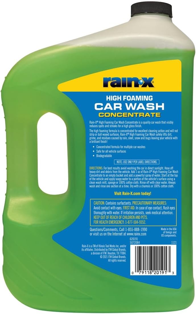620191 Car Wash - 100 fl oz. High-Foaming, Concentrated Formula for Greater