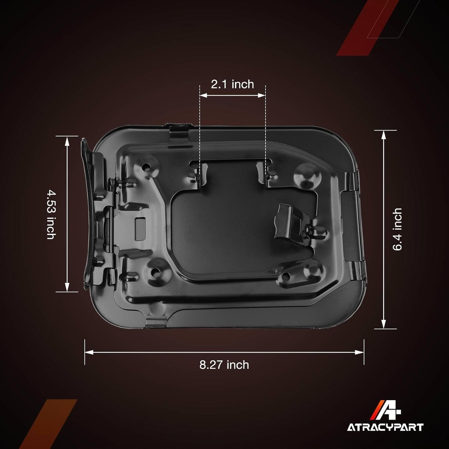 Gas Fuel Door Cover with 2011-2019 Toyota Sienna, 77350-08020 Sienna 926-395
