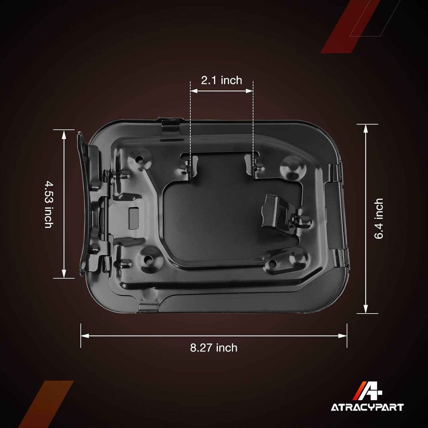 Gas Fuel Door Cover with 2011-2019 Toyota Sienna, 77350-08020 Sienna 926-395
