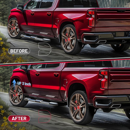 3" Front Leveling Lift Kits Compatible with 1999-2007 Chevy Silverado 1500 4WD