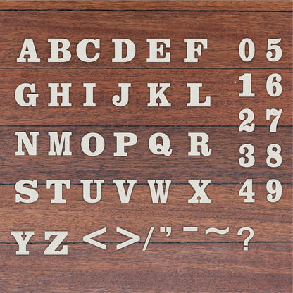 White Metal Address Letters & Numbers, Outdoor Use for Home, Mailbox & Office