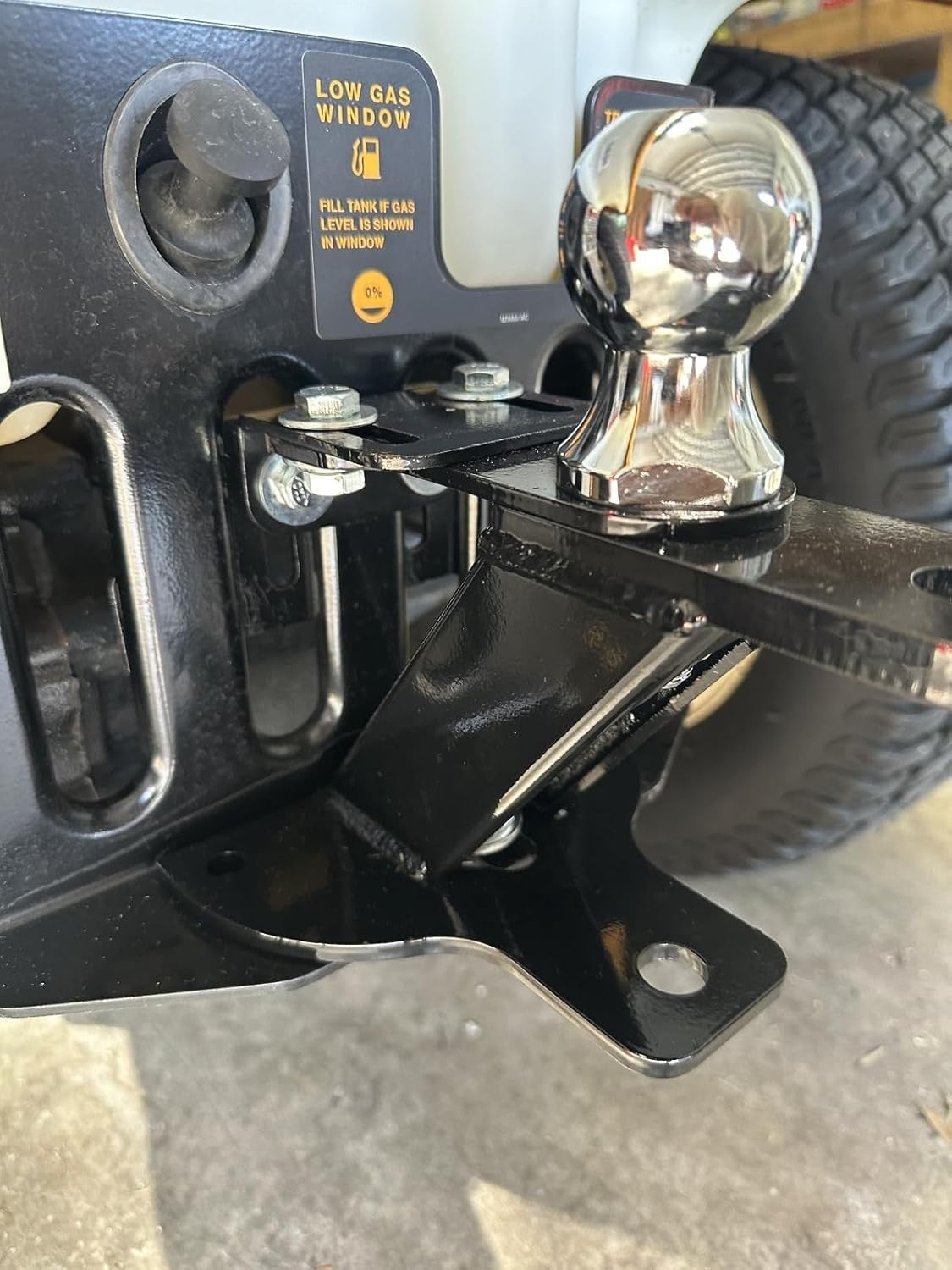 Universal 3-Way Lawn Garden Tractor Hitch with John Deere Cub Cadet Husqvarna