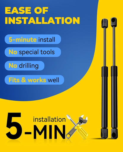 C16-08941 C16-33278 Gas Struts 16 inch 28lbs Spring Shocks, 15.7 inch 2PCS