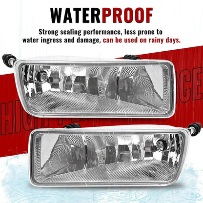 Fog Light Pair with 2006-10 Ford Explorer/Explorer Sport Trac Halogen Fog Lamp