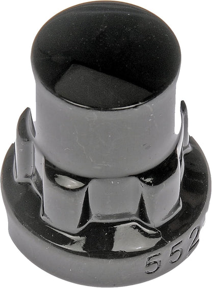 711-346 Black Chrome Acorn M12-1.50 Compatible with Select Models, 20 Pack