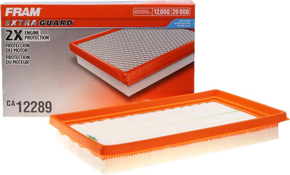 Extra Guard Flexible Panel Engine Air Filter Replacement Easy Install w/Advanced