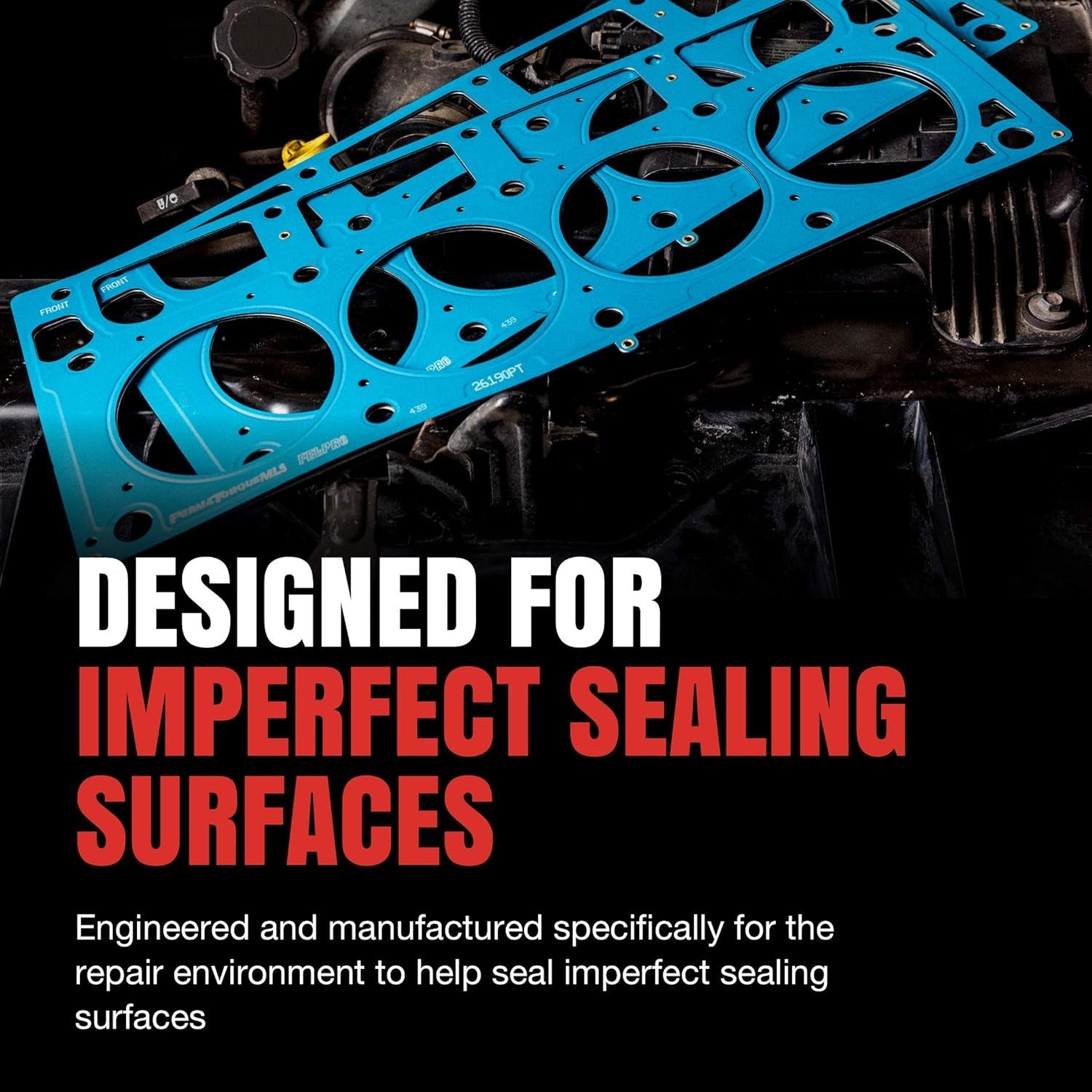Engine Cylinder Head Gasket - 26415 PT - Unique Combustion Seal & Multi-Layer
