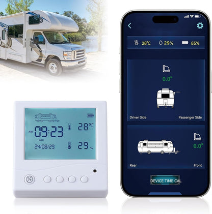 Wireless RV Leveling System Camper Leveling System Travel Trailer Leveling