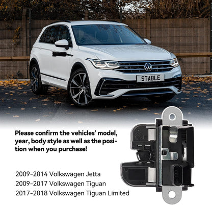 Trunk Latch Actuator with Volkswagen 2009-2014 Jetta Tiguan 2009-2017 Tailgate
