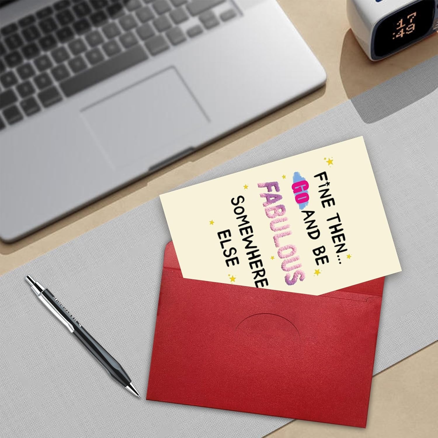 Funny Leaving Card for Coworkers, Humorous Farewell Cards for Coworkers Friend