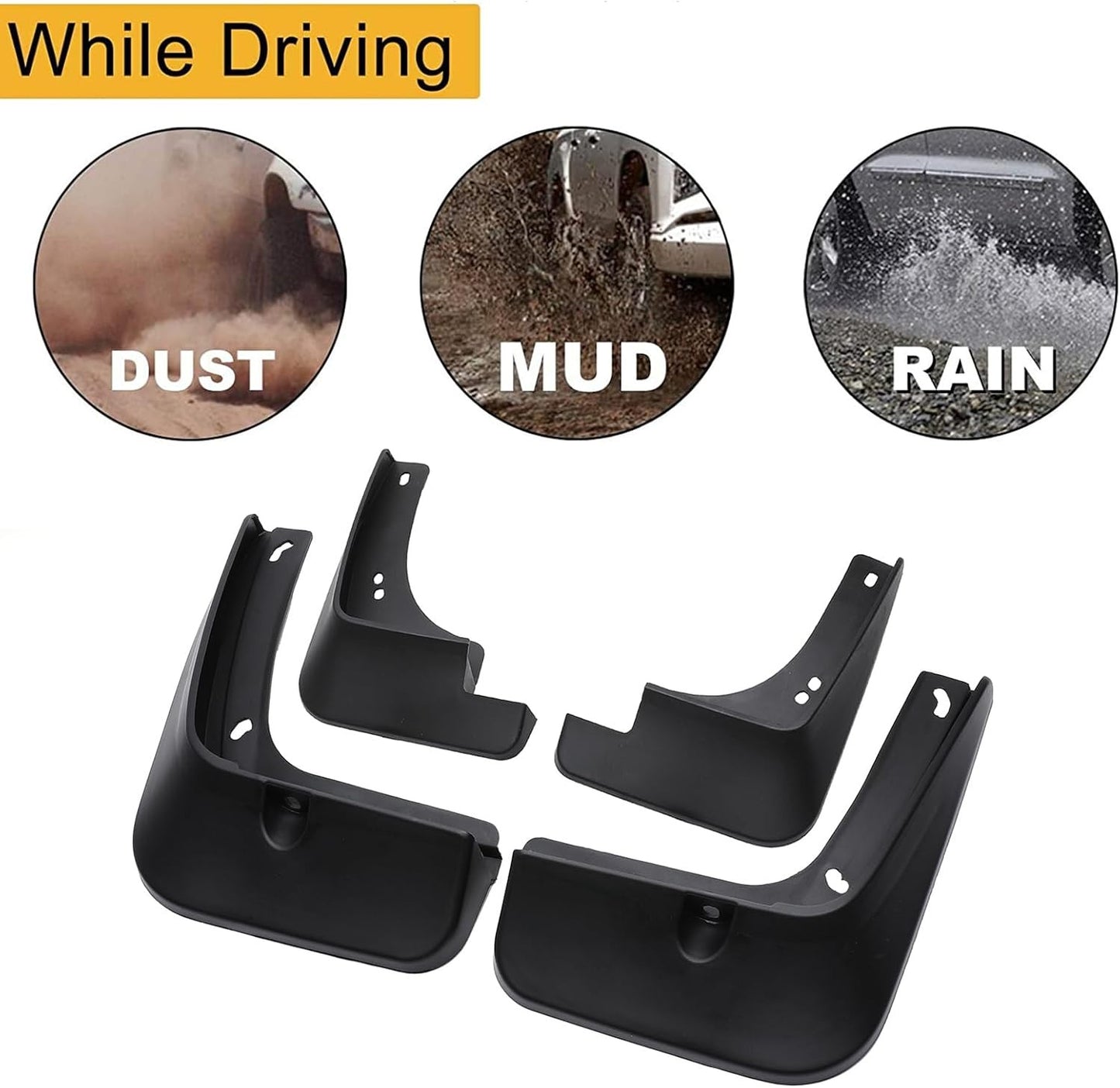 Mud Guard Mud Flaps Guards Splash All Weather for Kia Forte 2019-2023 Set of 4