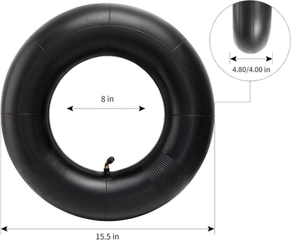 Heavy Duty 4.80-8/4.00-8 Inch Replacement Tire Inner Tube, 4.80/4.00-8 Innertube