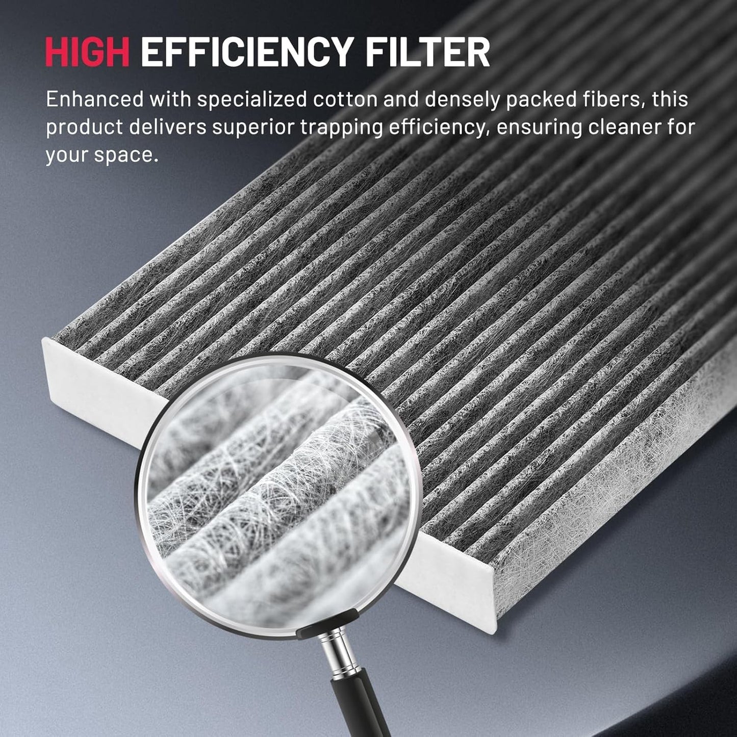 CF10728 Cabin Air Filter w/Activated Carbon with Hyundai 2008-2011 Accent