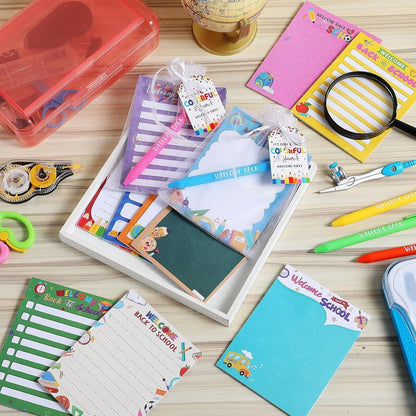 36 Sets Back to School Gifts for Students Welcome Back Sticky Notes Pens Notepad