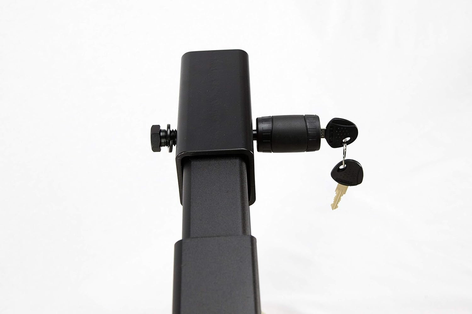 Threaded 1.25" & 2" Receiver Hitch Lock, Anti-Wobble, Weather Resistant 1/2" Pin