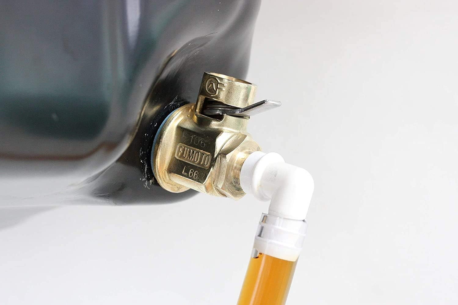 F137S LC-10 S-Series Large Body Valve with Short Nipple and LC-10 Lever Clip
