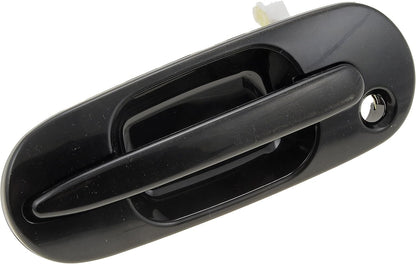 77609 Front Driver Side Exterior Door Handle with Select Honda Models, Smooth