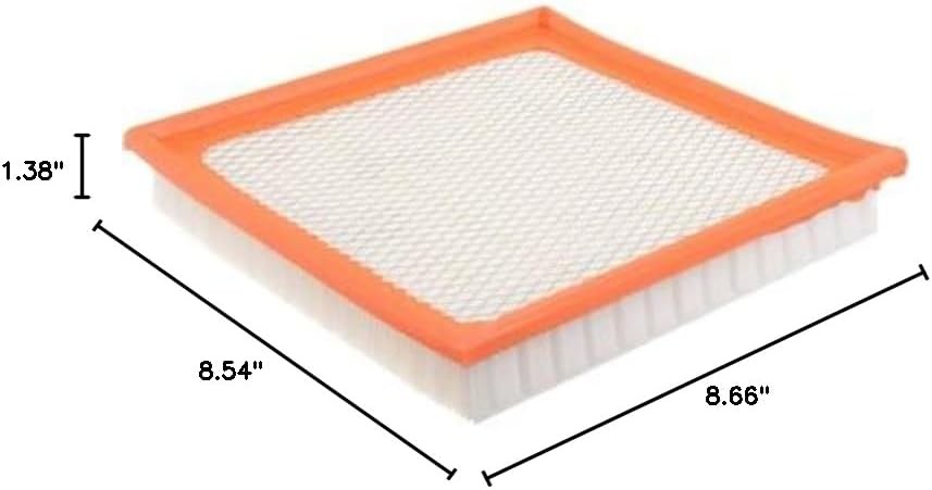 Extra Guard Flexible Panel Engine Air Filter Replacement Easy Install w/Advanced