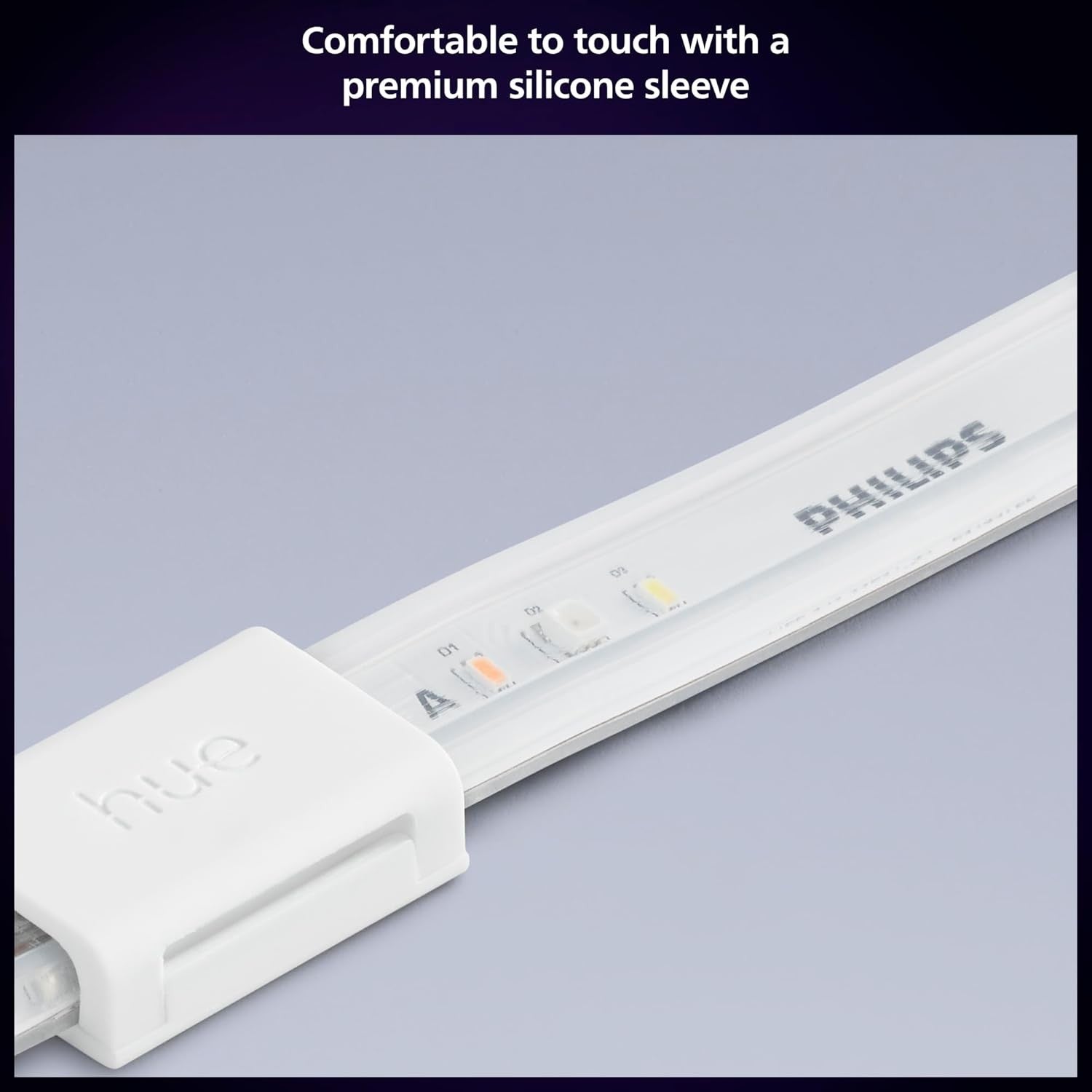 Indoor 10 Ft Smart RGBWW LED Solo Lightstrip Base Kit, 1 Pack, Control with App