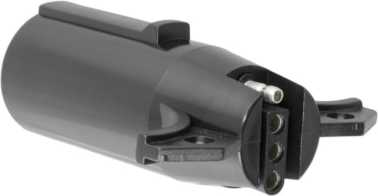 57040 Trailer Wiring Adapter, 7-Way Round Vehicle Socket to 4-Way Flat Trailer