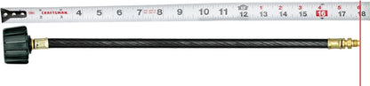 18-inch Pigtail Hose Connectors, 1/4" Male Inverted FLARE (NOT NPT) for RV, Van