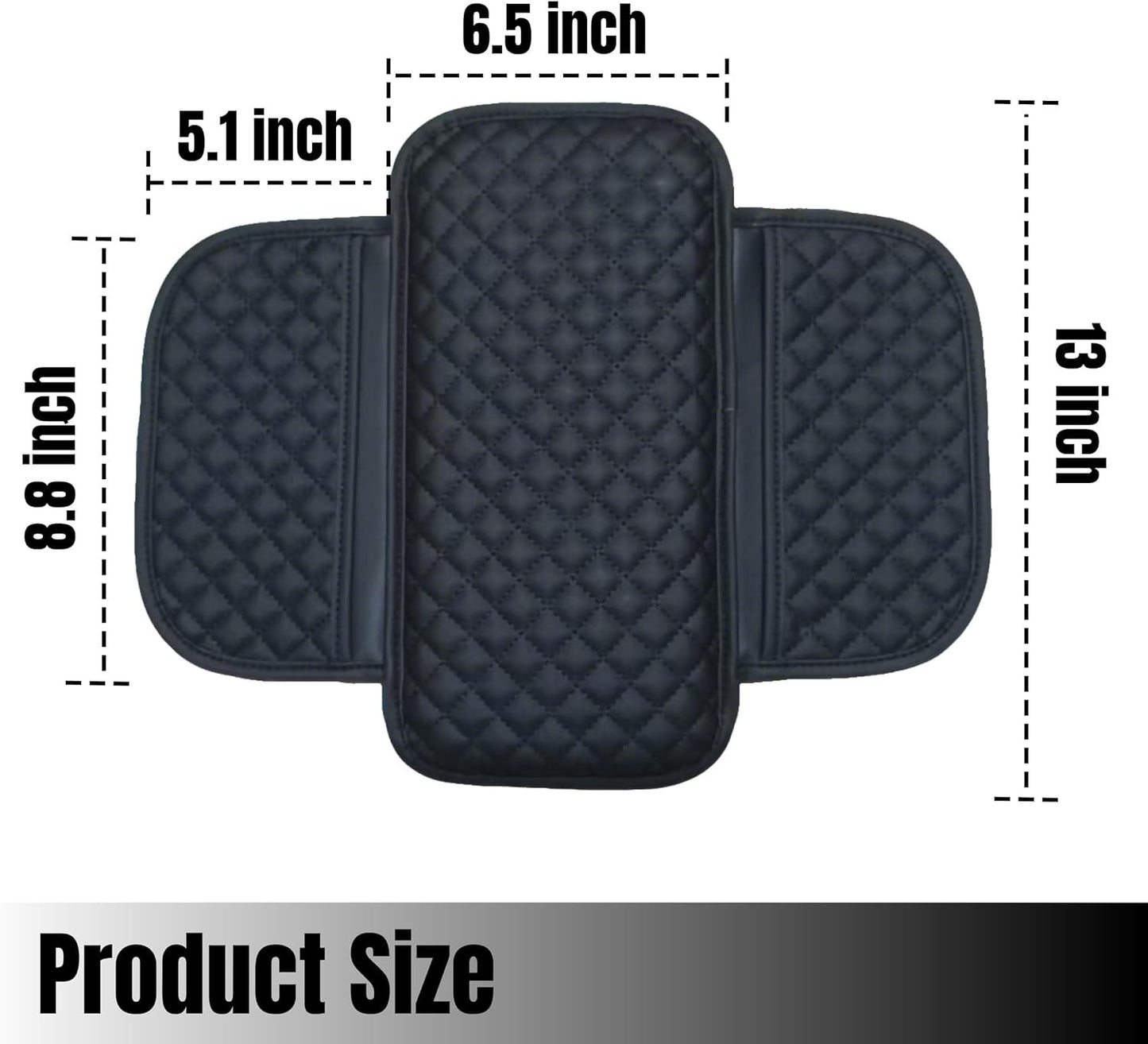 Comfortable Car Center Console Cushion Armrest Dog Cat Paws Protect Cover