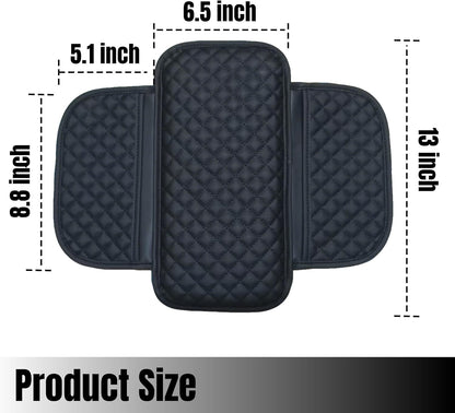 Comfortable Car Center Console Cushion Armrest Dog Cat Paws Protect Cover