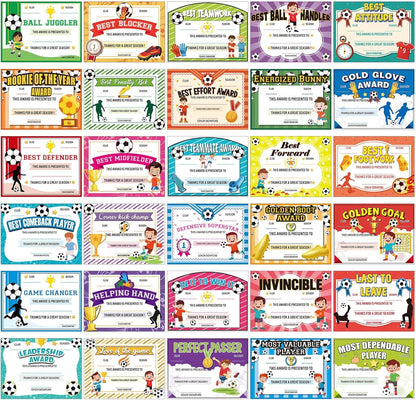 94Pcs Student of Award Certificates End of School Random style shipping Softball