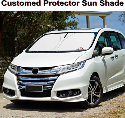 Car Windshield Sun Shade - Motomate Custom for Honda Odyssey Mini Van 2011-2017