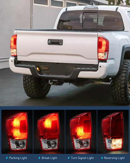 Taillight Assembly with 2016-2023 Toyota Tacoma Rear Lamp Replacement OE Style