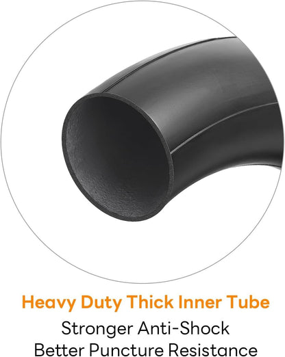 Heavy Duty 12/12.5x1.75x2.25 Thick 40% Butyl Inner Tube 12 1/2 x 2 1/4 Inner