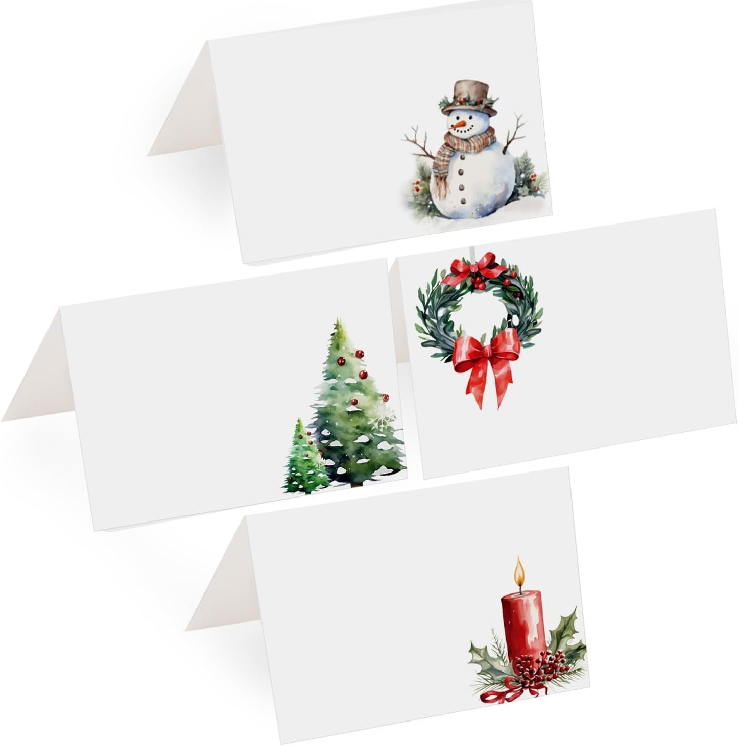 Christmas Place Cards for Table Setting Eucalyptus 25 pack Random style shipping