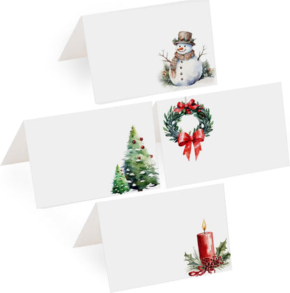 Christmas Place Cards for Table Setting Eucalyptus 25 pack Random style shipping