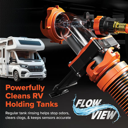 Rhino Blaster RV Tank Rinser with Gate Valve & Backflow Preventer 39086