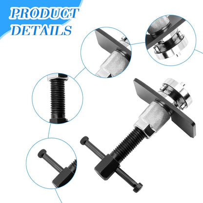 Car Brake Piston Wind Back Tool, 5PCS Vehicle Brake Caliper Piston Rewind Kits