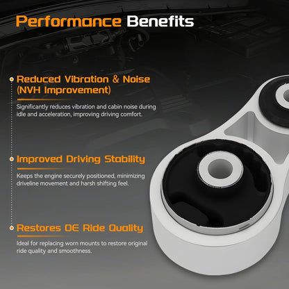 3PCS Engine Motor Mount & Transmission Mount & Torque Strut Mount Set with Mazda
