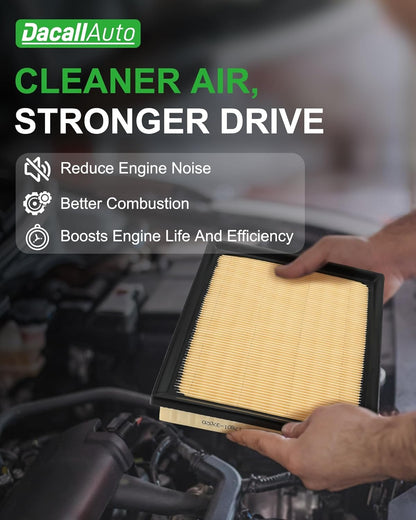 Air Filter Set for Toyota Hybrid Prius/Prius Plug-In/Prius V(2010-18)