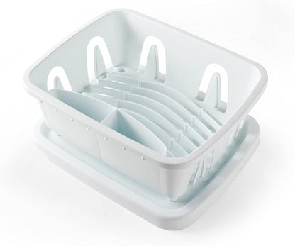 RV Mini Dish Drainer & Tray - Features a Sloped Drain Tray Design, Heavy-Duty