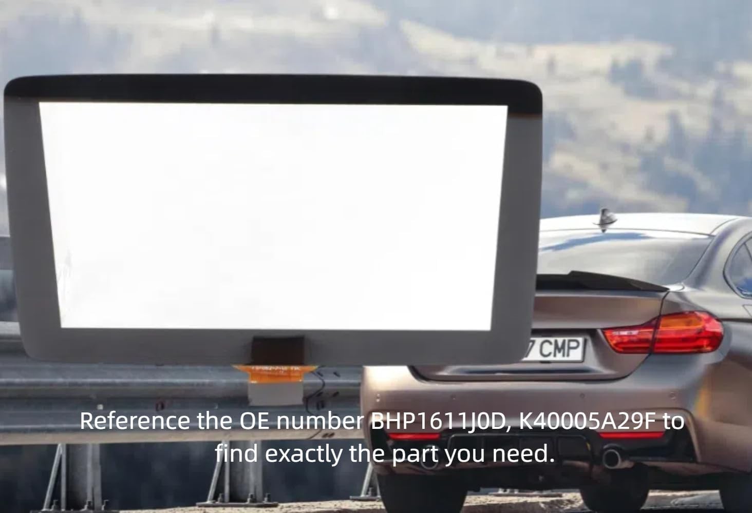 7" Touch Screen Digitizer Replacement for 2014-2016 Mazda 3 Infotainment